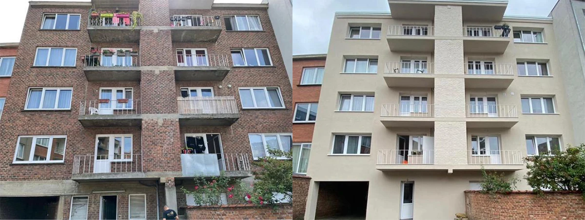 Isolation de façades